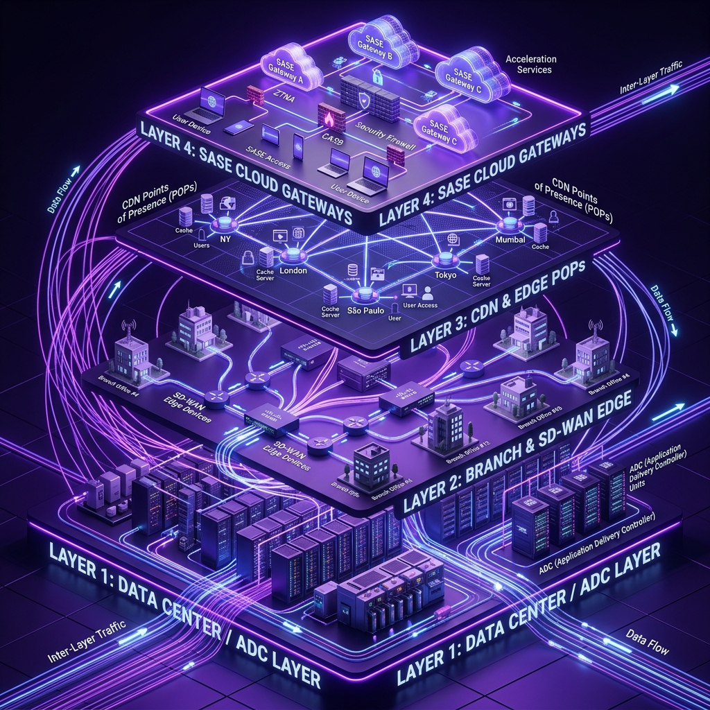 Modern Placement Layers for Application Acceleration Diagram