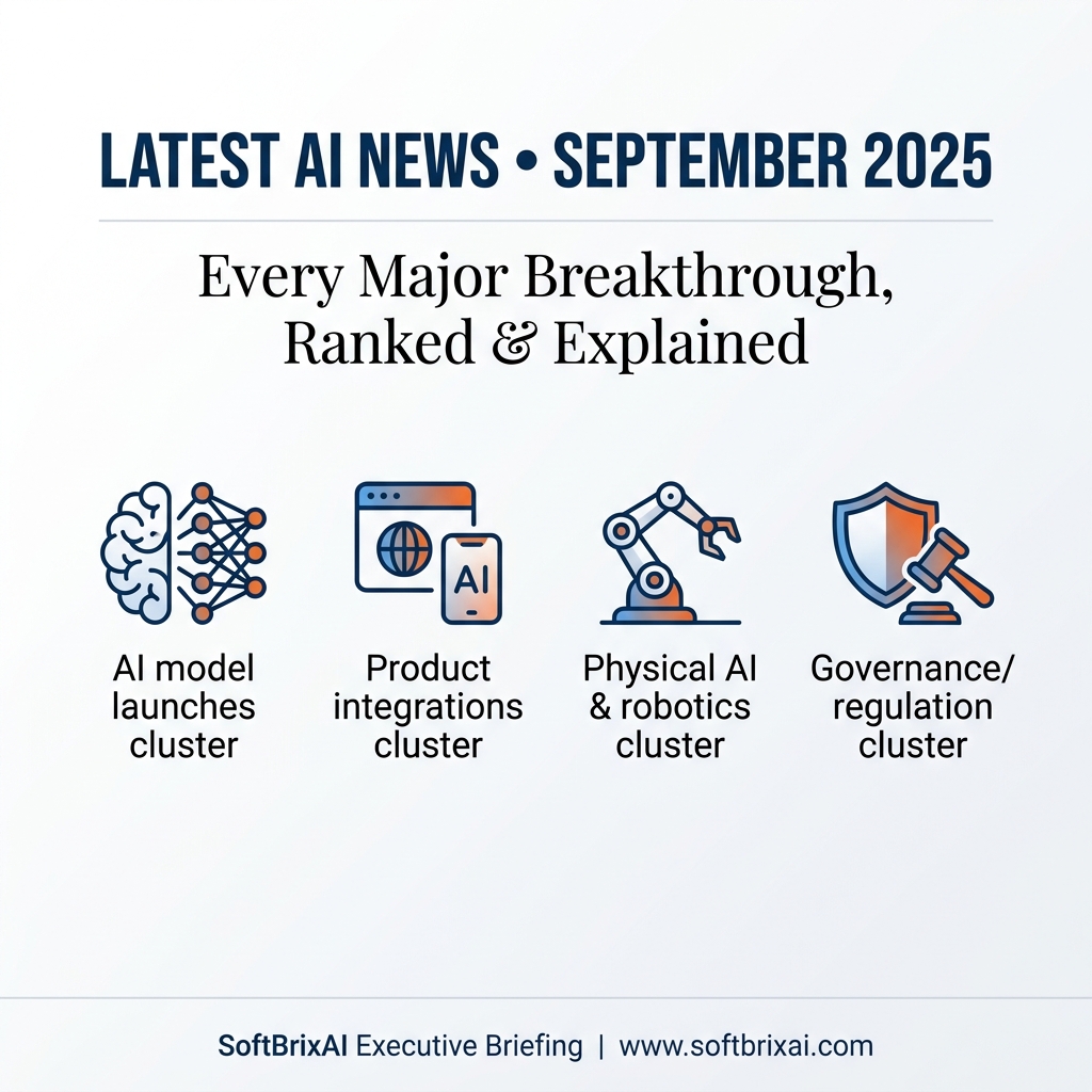 Latest AI News September 2025: Every Major Breakthrough, Ranked and Explained
