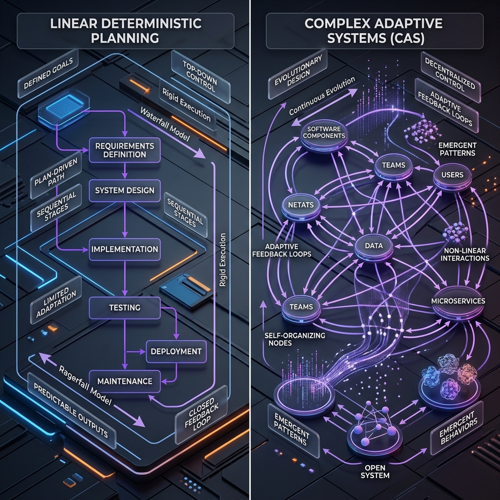 Complex Adaptive Systems Principles in Adaptive Software Development