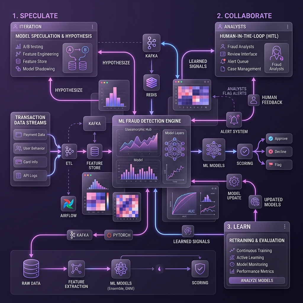 Fintech Fraud Detection Engine Adaptive Iteration Workflow