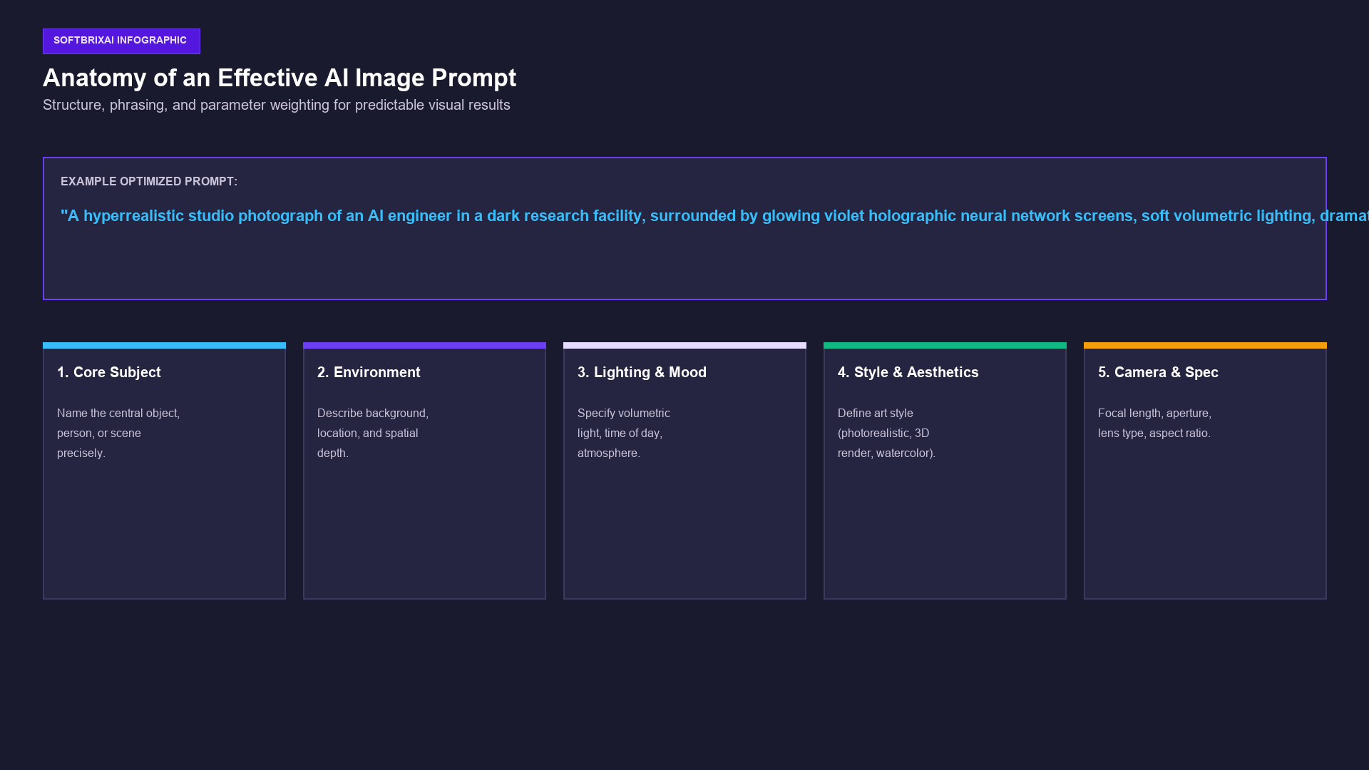 Anatomy of an Effective AI Image Prompt Framework