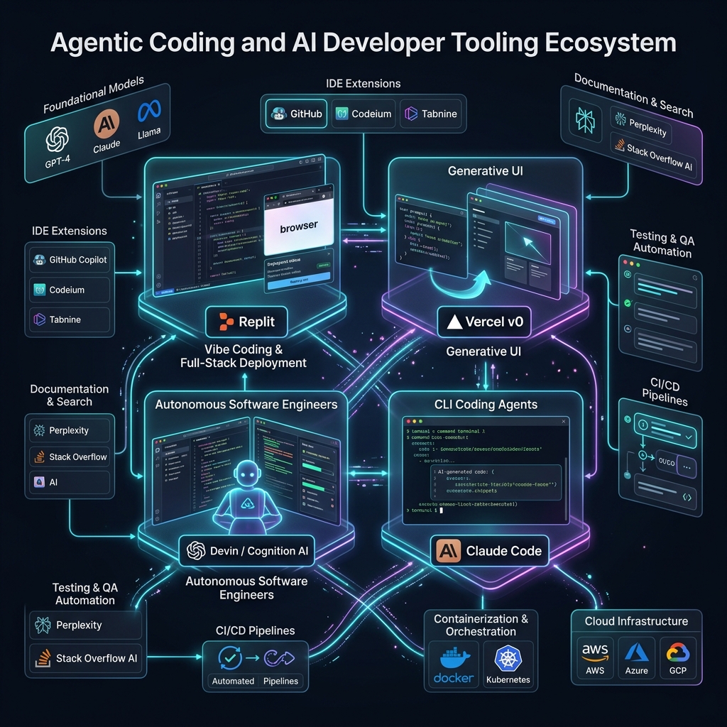 Agentic Coding Ecosystem and AI-Native IDEs