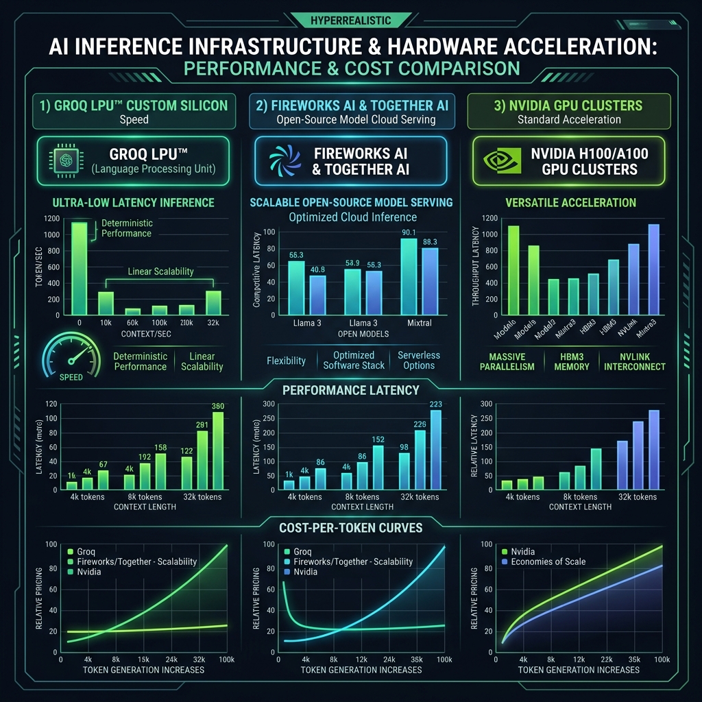 Custom Silicon LPUs vs Open Model Inference Cloud Latency and Costs