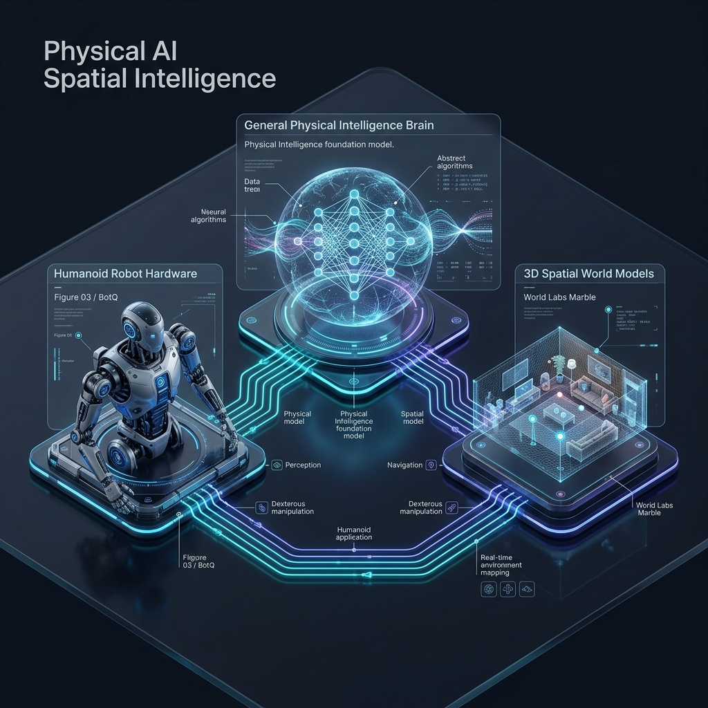 Physical AI, Foundation Robotics, and 3D Spatial Intelligence Architecture