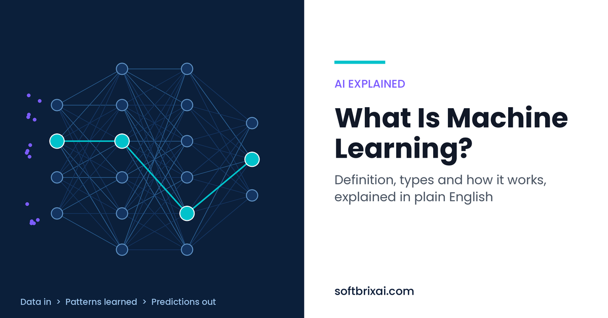 What is machine learning